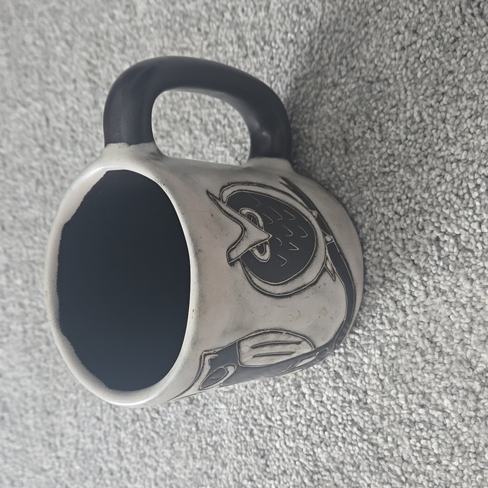 Large Mara of Mexico Owl Mug - Picture 2 of 6